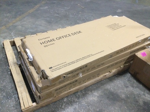 Lot of (4) Flrrtenv 55" Home Office Desks - Lot 660