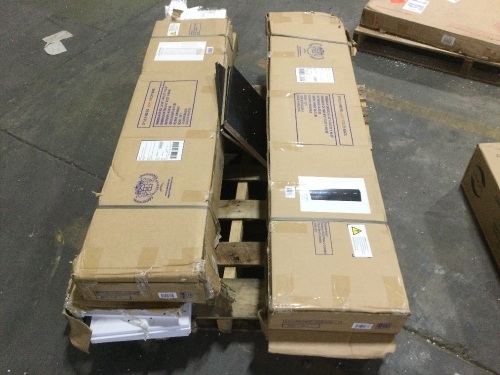Lot of (4) 5 Shelf, 5 Door Multi-purpose Cabinets, Unknown if All are Complete - Lot 402