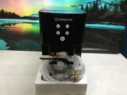 Drinkpod 2000 Series Touchless Bottleless Hot & Cold Water Cooler Dispenser with 4 Stage Purification - Lot 84