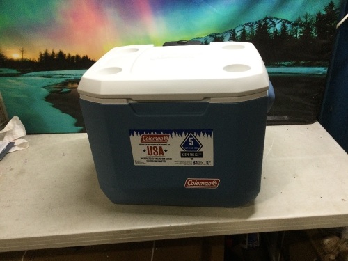 Coleman Portable Cooler with Wheels, 50-Quart  - Lot 369