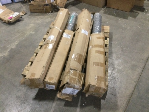 Lot of (4) MTB Galvanizd Poulry Netting  - Lot 557
