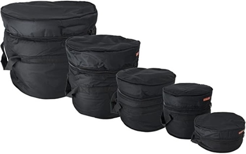 Gearlux 5-Piece Drum Bag Set for 12" Tom, 13" Tom, 14" Snare, 16" Floor Tom, 22" Bass Drum  - Lot 599