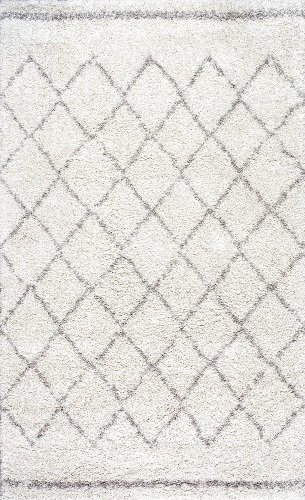 nuLOOM Edwin Soft and Plush Shag Area Rug, 5' x 8'  - Lot 417