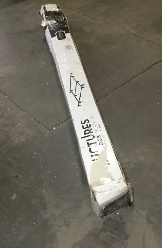 Structures Steelock Hook-In Headboard/Footboard Steel Bed Frame, Queen   - Lot 436