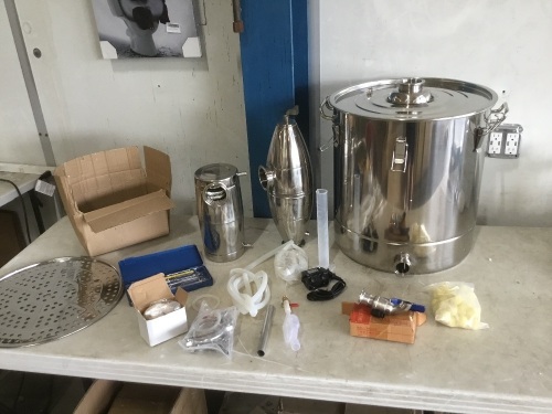 Stainless Steel Distiller Home Brew Kit - Lot 82