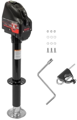Bulldog 500199 Powered Drive A-Frame Tongue Jack with Spring Loaded Pull Pin, 4000 lb. Capacity - Lot 88