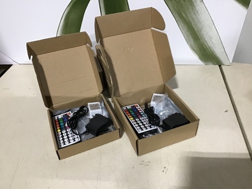 Lot of (6) Remote Controlled LED Light Strips  - Lot 941