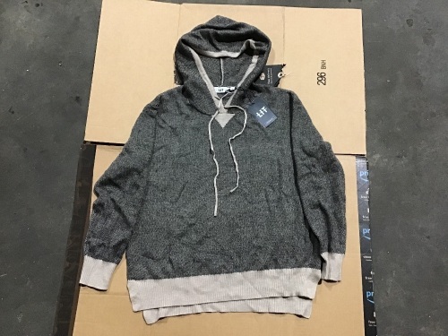 LIT Haze Wool-Blend Hoodie, Small  - Lot 566