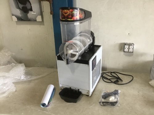 Frozen Slush Drink Machine - Powers On, Turns & Cylinder Gets Cold - Lot 90