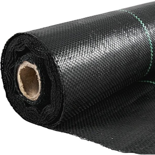 VEVOR 6ft x 300ft Heavy Duty PP Woven Weed Control Fabric Landscape Membrane - Lot 1024
