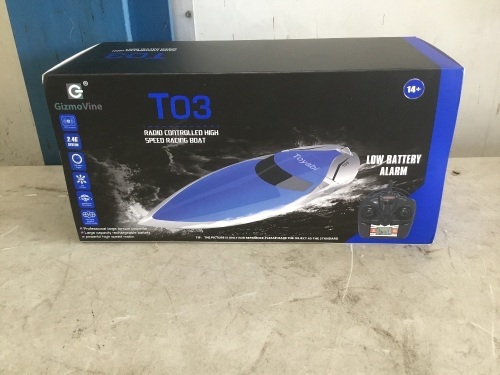 GizmoVine T03 RC High Speed Racing Boat  - Lot 607