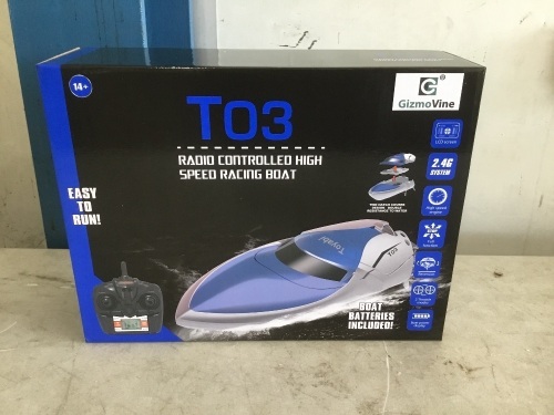 GizmoVine T03 RC High Speed Racing Boat - Lot 627