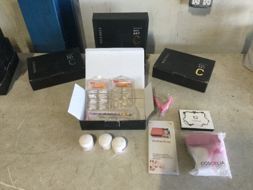 Lot of (4) Nail Art Kits - Lot 1014