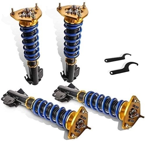 MOSTPLUS Coilovers Struts Compatible with 2002-2007 Subaru Impreza WRX GDB GDA/2003-2008 Foreste/2005 Saab 9-2X (Set of 4) - Lot 1022