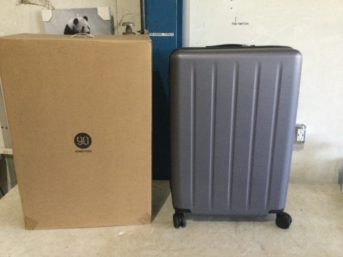 Ninetygo 28" Hardside Spinner Luggage, Gray - Lot 1398