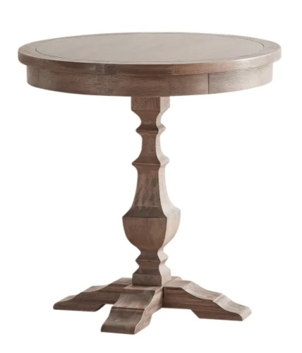 Pier 1 Bradding Round End Table, Stock Pic May Not Be Exact Color - Lot 633