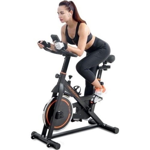 UREVO Indoor Stationary Exercise Cycling Training Bike - Lot 55