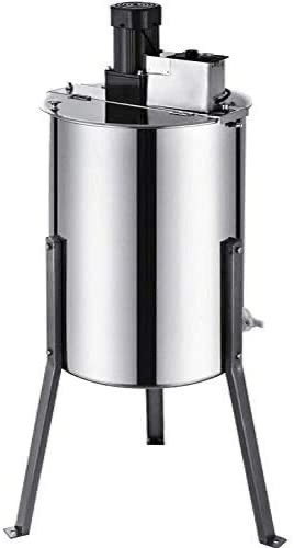 BestEquip Electric 3 Frames Stainless Steel Spinner Bee Honey Extraction Separator - Lot 58