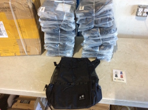 Lot of (30) Dog Carrier Backpacks for Small Dogs - Lot 138