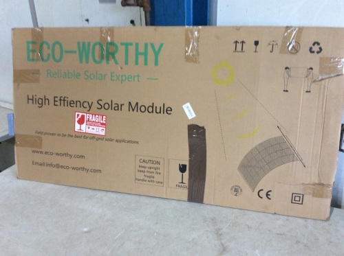 ECO-WORTHY High Efficiency Solar Module - Lot 563