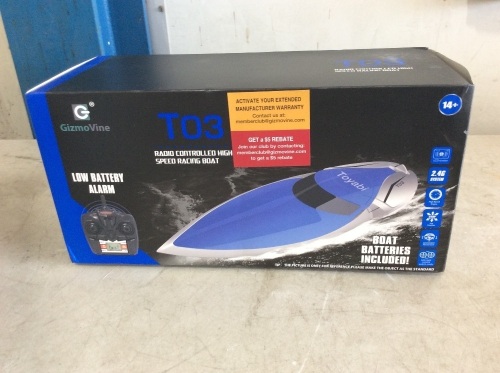 GimoVine T03 RC High Speed Racing Boat - Lot 145