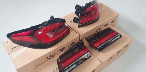 Bmw 5 G30 F90 LCI rear led light set - Lot 103