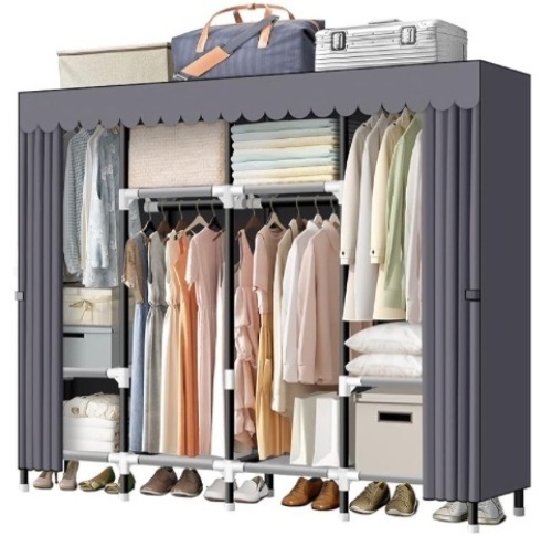 lokeme portable wardrobe closet - Lot 222a