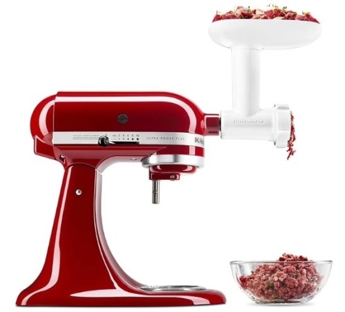 KitchenAid Stand Mixer Attachment, KSMFGA Food Grinder, White - Lot 236