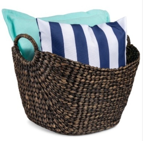 Large Multi-Purpose Seagrass Storage Basket w/ Handles - Lot 288