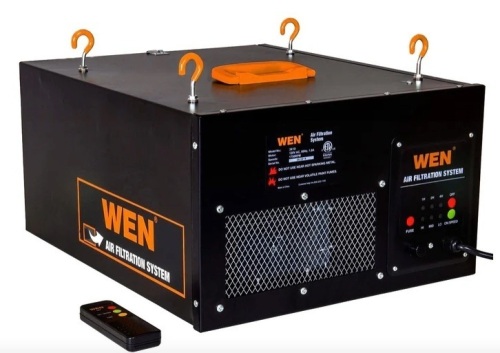 WEN 3410 3-Speed Remote-Controlled Air Filtration System (300/350/400 CFM - Lot 401