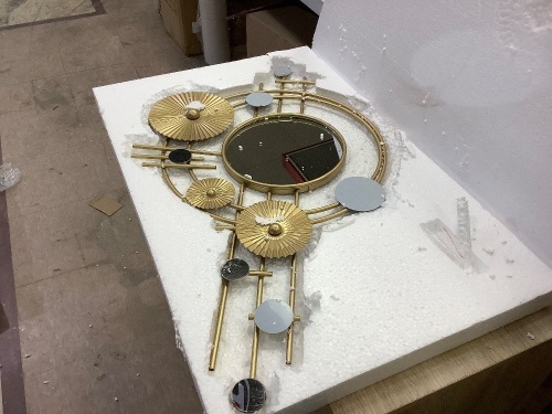 Decorative wall mirror - Lot 450