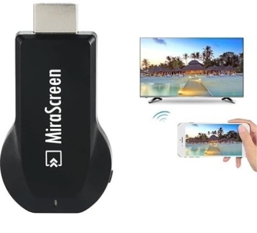 Lot of 3 SmartSee MiraScreen Wireless Display Adapter 1080P HDMI Screen Mirroring Media Player TV Stick for Tablet Smartphone - Lot 455