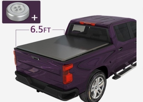 Tonneau Cover 6.5FT Truck Bed 4-FOLD For 04-08 Ford F150 2005-08 Lincoln Mark LT - Lot 430
