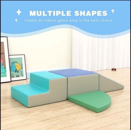 4pcs Foam Climbing Blocks Baby Toddlers Indoor Climb Foam - Lot 479