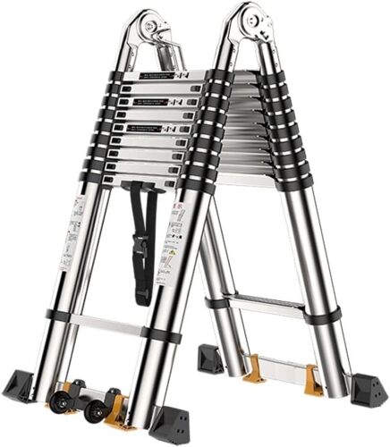 Multi-Purpose Folding Aluminum Telescoping Ladder - Lot 4816