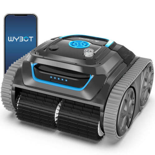 WYBOT S1 High-end Cordless Robotic Pool Cleaner with APP Mode, Wall-climbing - Lot 4817
