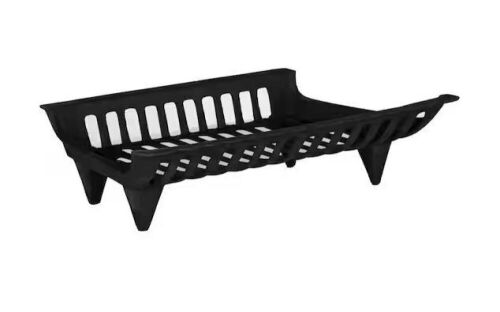 Pleasant Hearth 24 in. Cast Iron Grate  - Lot 207