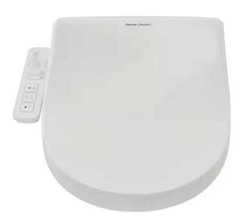 American Standard Advanced Clean AC 1.0 Slow Close SpaLet Electric Bidet Seat for Elongated Toilet in White - Lot 47