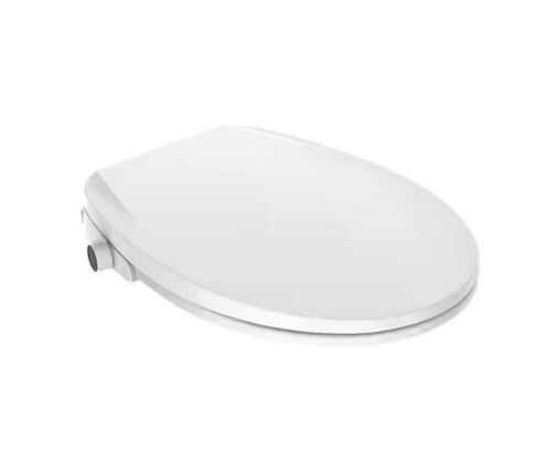 Glacier Bay Slim Non-Electric Bidet Seat for Round Toilets in White - Lot 225