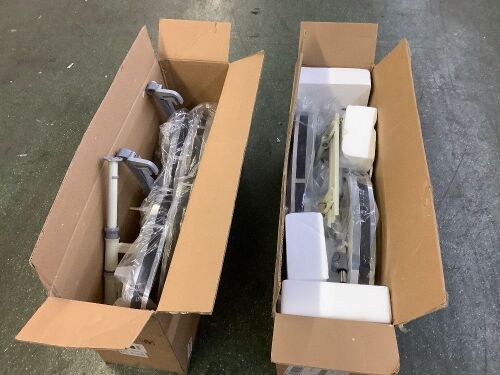 Lot of (2) VEVOR Swing Left Blind Corner Cabinet Pull Out for 36 in. Cabinet 2 Tier - Open Box, Uninspected - Lot 123