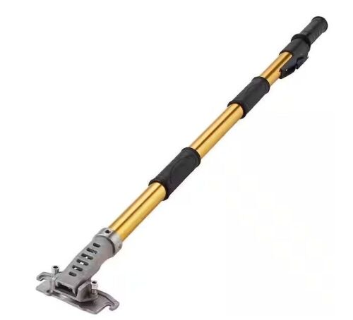 VEVOR 40- 64 in. Anodized Aluminum Flat Finishing 5-Section Length Adjustable Drywall Handle  - Lot 183