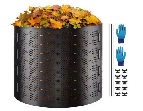 220 Gal. Outdoor Expandable Composter and Large Capacity Composting Bin  - Lot 463