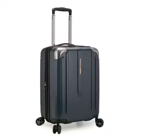Traveler's Choice New London II 22 in. Navy Hardside Expandable Spinner Luggage  - Lot 194