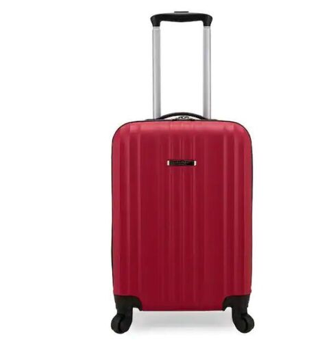 Elite Luggage 20 in. Red Hardside Carry-On Spinner Suitcase Luggage  - Lot 382