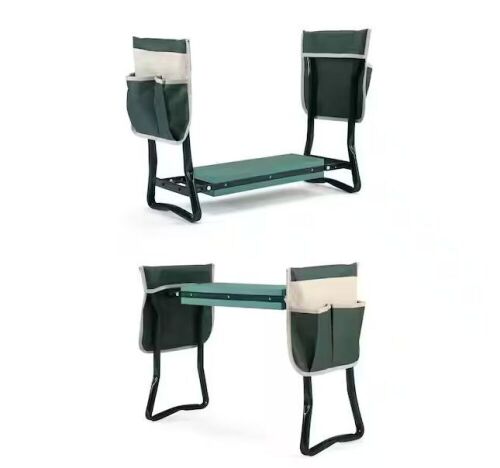 24 in.Garden Kneeler and Seat with Tool Bags  - Lot 517