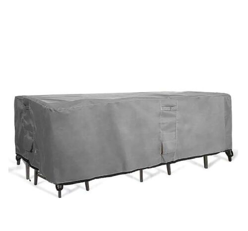Khomo Gear Patio Table and Chair Set Cover, 88" x 58" x 25"   - Lot 527
