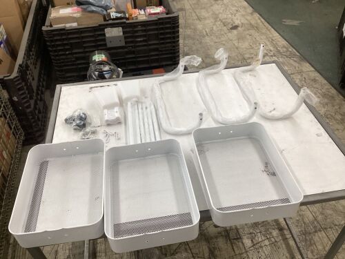 3 Tier Rolling Storage Cart  - Lot 509