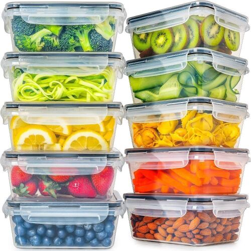 Fullstar Plastic Food Storage Containers with Lids - Lot 599