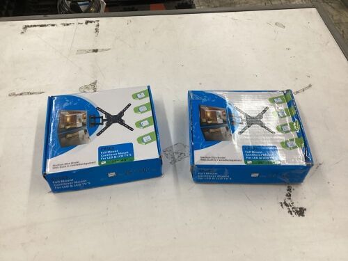 Lot of (2) Full Mount Cantilever TV Mount for LED & LCD Tvs 26"-60"  - Lot 679