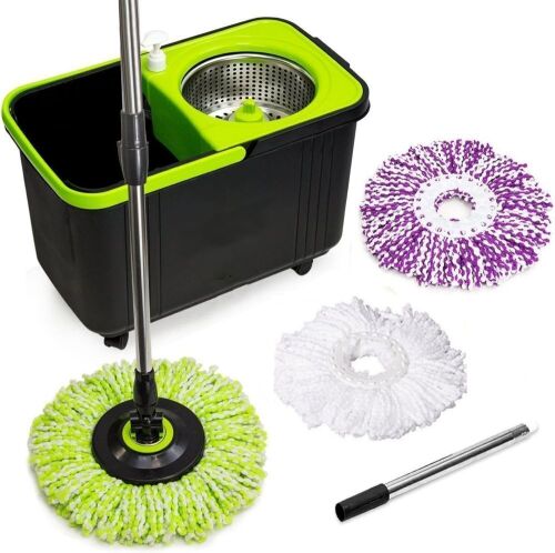 Simpli-Magic Spin Mop Cleaning Kit  - Lot 739